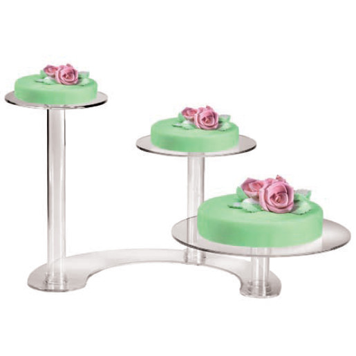 Soporte Acrílico 3 Pisos