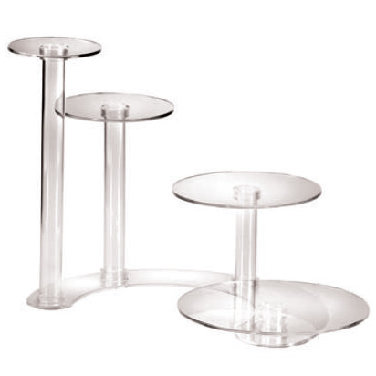 Soporte Acrilico 4 Pisos