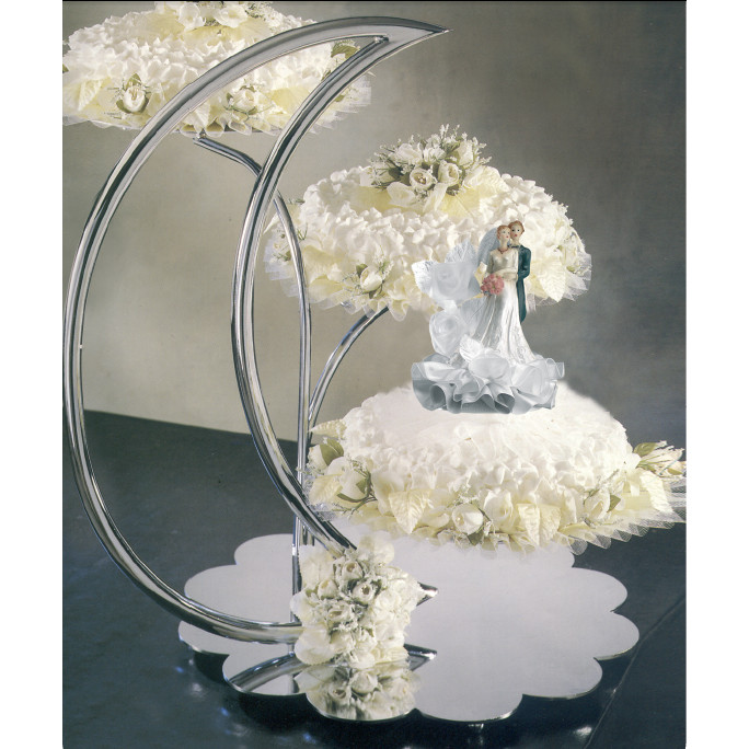 Soporte Plateado 3 Pisos 