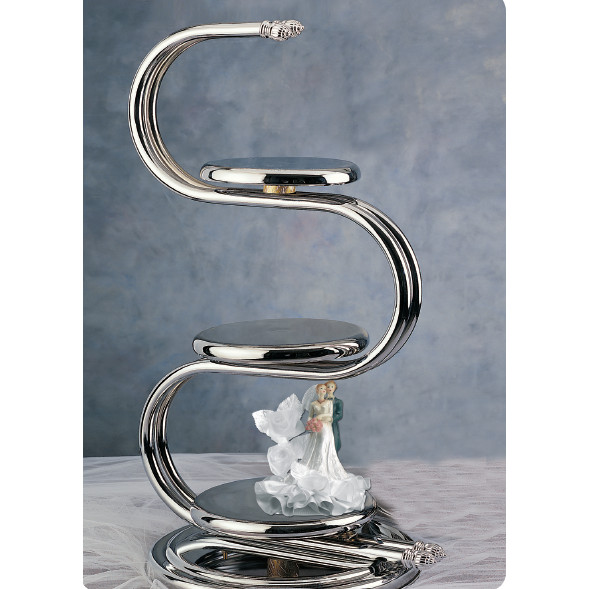 Soporte Plateado 3 Pisos 