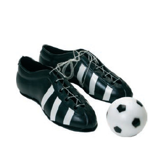 Botas De Futbol Y Balón    