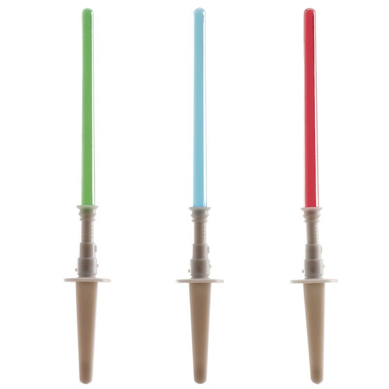 Espadas de plástico 12 unidades 10 cm.