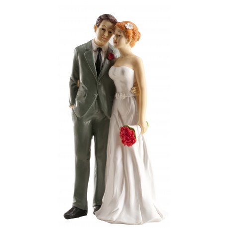 Pareja Boda Cogidos Cintura 16 cm