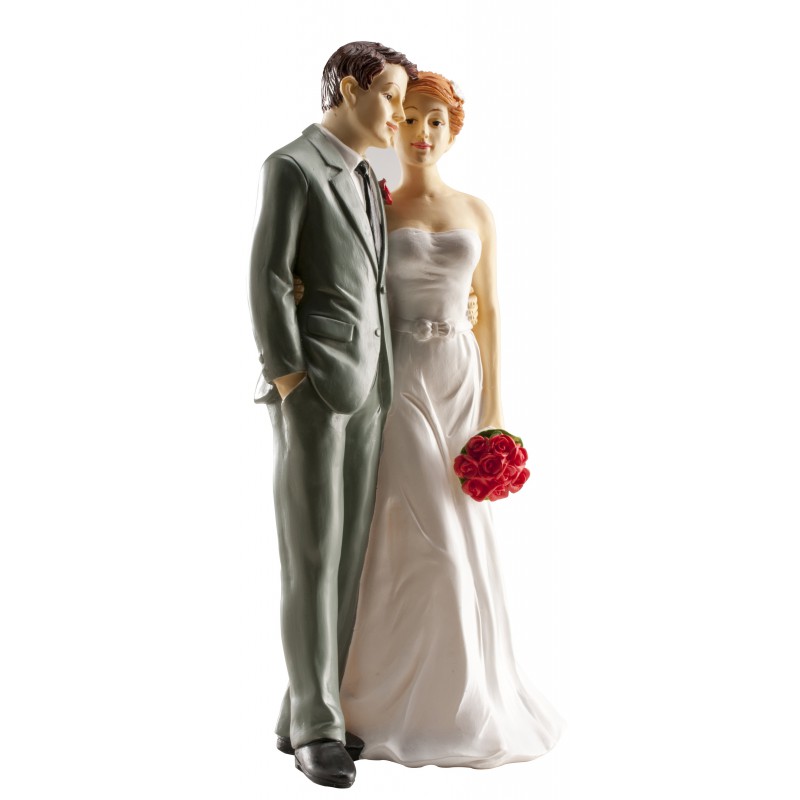 Pareja Boda Cogidos Cintura 16 cm