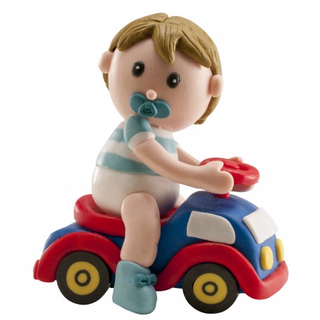 Niño Bautizo Carricoche 8 cm Clay