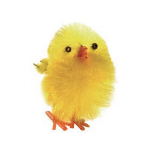 Pollo amarillo 3 cms