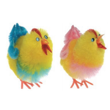Gallo colores fuertes 7 cm
