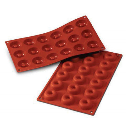 Placa Silicona Savarin Pequeño 18 Moldes