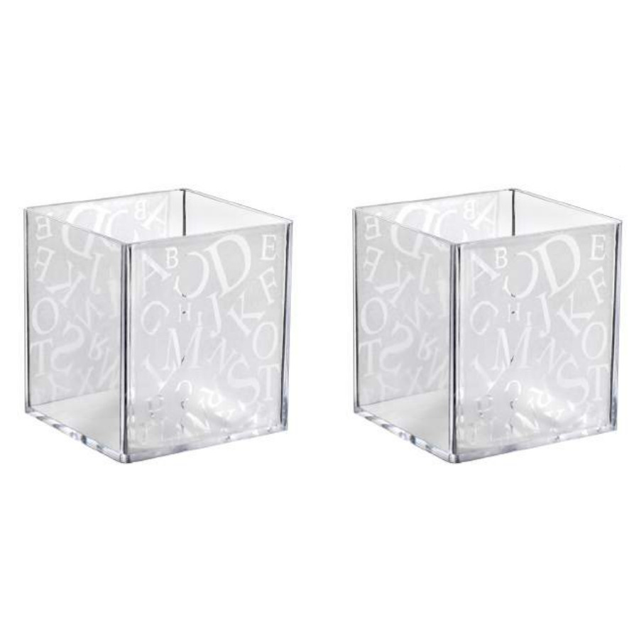 Cubo Alpha Transparente