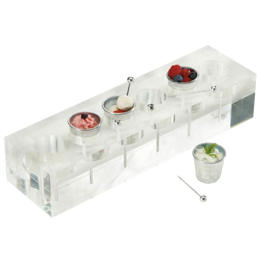 Soporte Plexiglas Para Minidedales Transparente