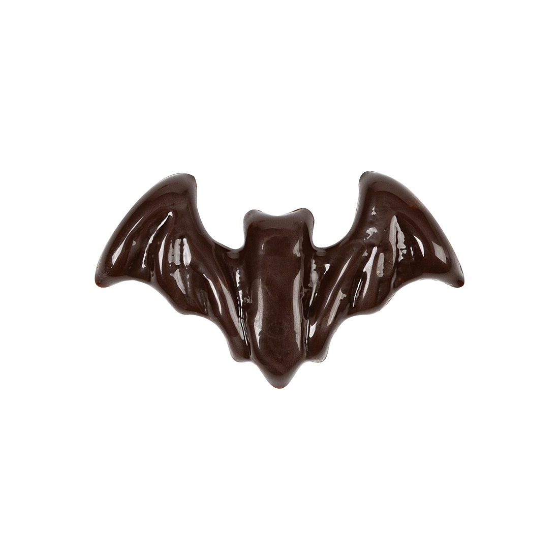 Murciélago de chocolate negro 30x20 mm (216 u.)