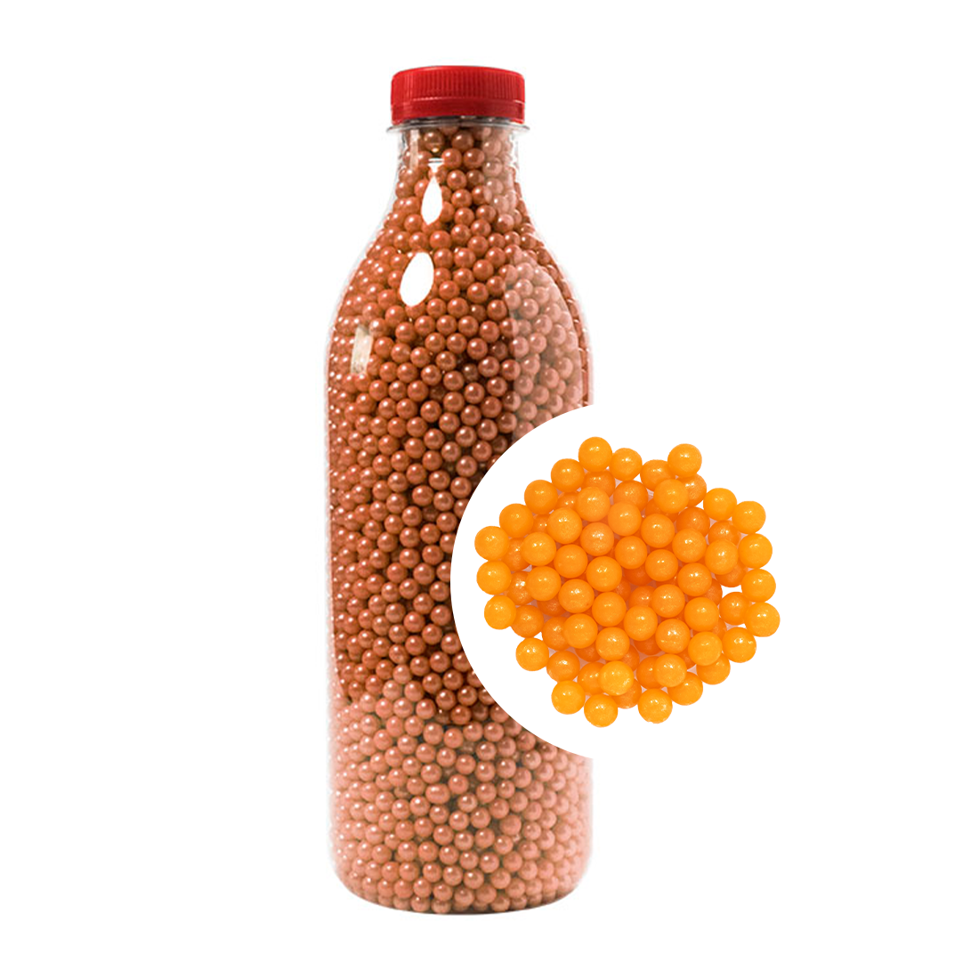 Perlas de Azúcar Naranjas · ref P50051