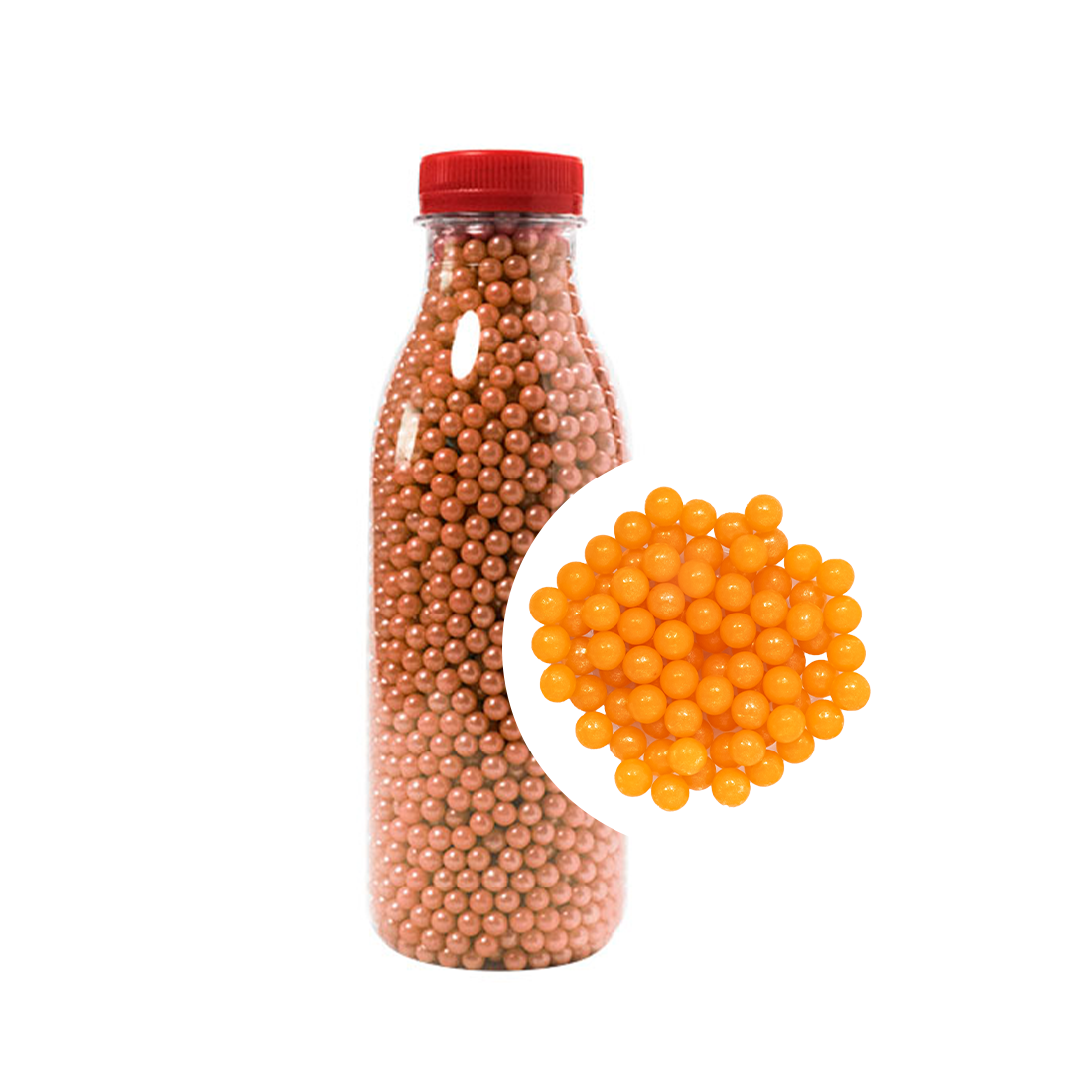 Perlas de Azúcar Naranjas · ref P50052