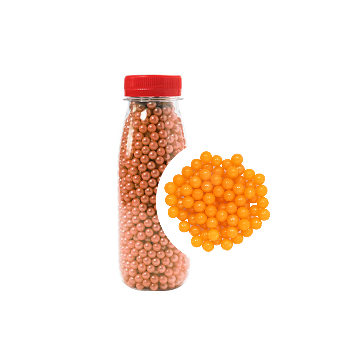 Perlas de Azúcar Naranjas · ref P50053
