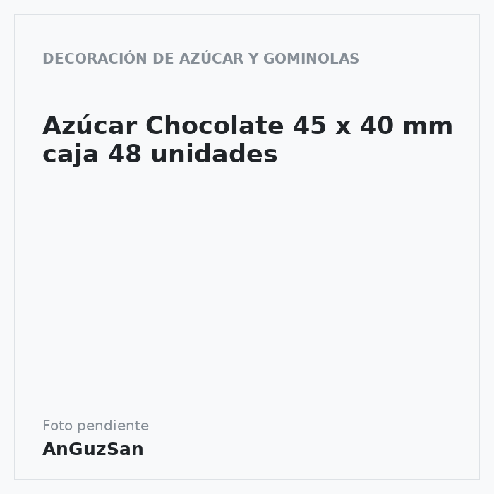 Cabeza de Santa Claus Azúcar 45x40 mm (48 u.) · 48 unidades · Artipas