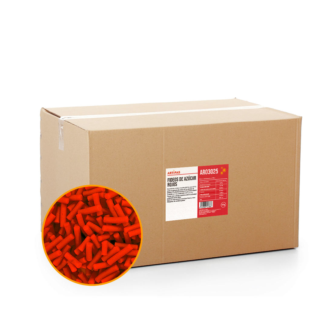 Fideos Azúcar Amarillo · ref AR03025