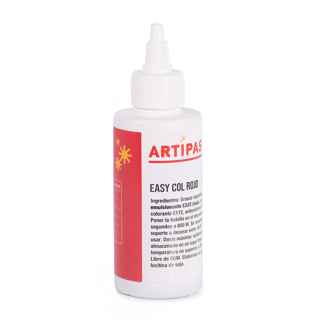 Colorante en pasta concentrado rojo - base aceite (25 ml)