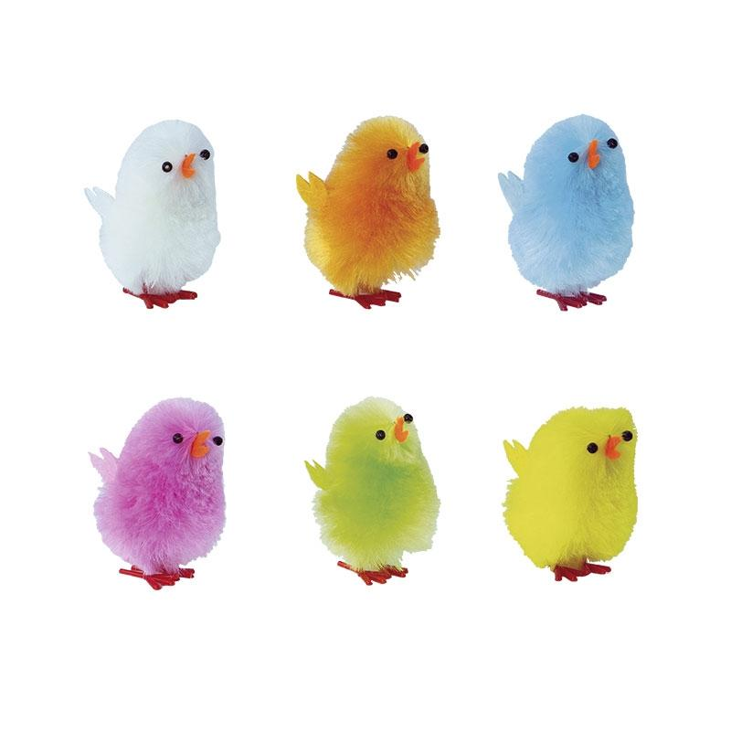 Pollos Pequeños de Colores