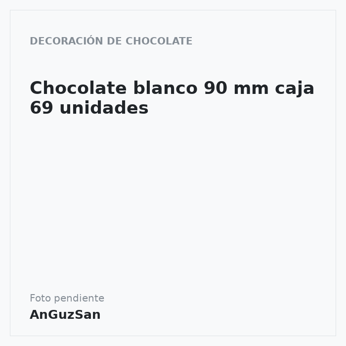 Rizo Corazones Estampados Chocolate h90 mm (69 u.) · 69 unidades · Artipas