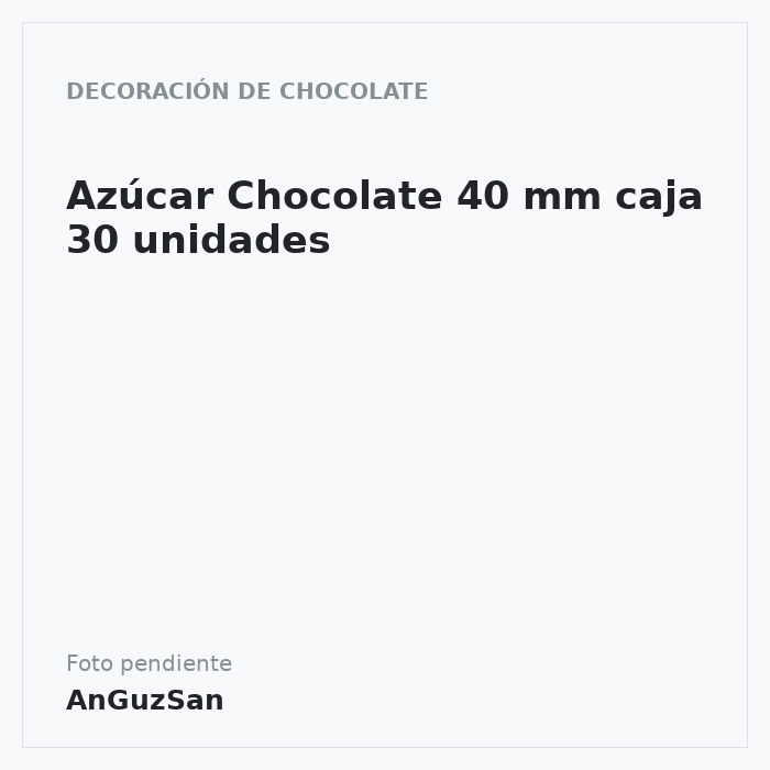 Animales Enamorados de Azúcar h40 mm (30 u.) · 30 unidades · Artipas