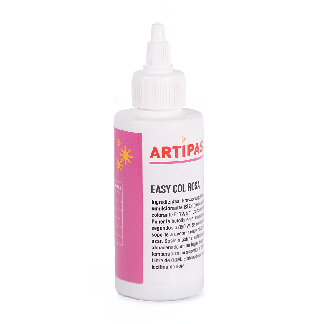 Colorante en pasta concentrado rosa - base aceite (25 ml)