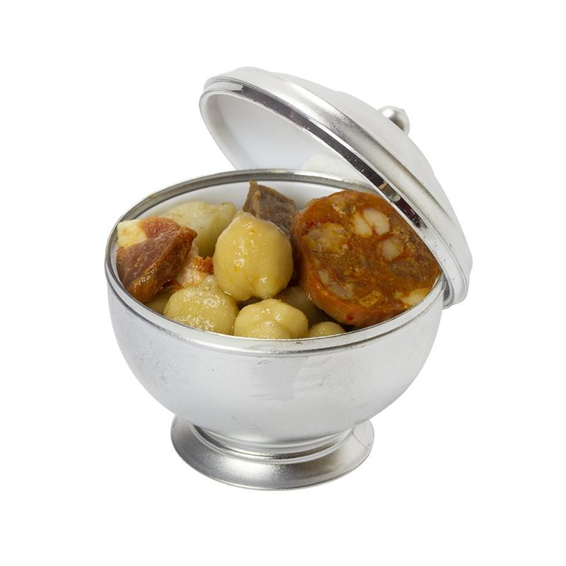 Mini Sopera Aluminio/Blanco 45 ml