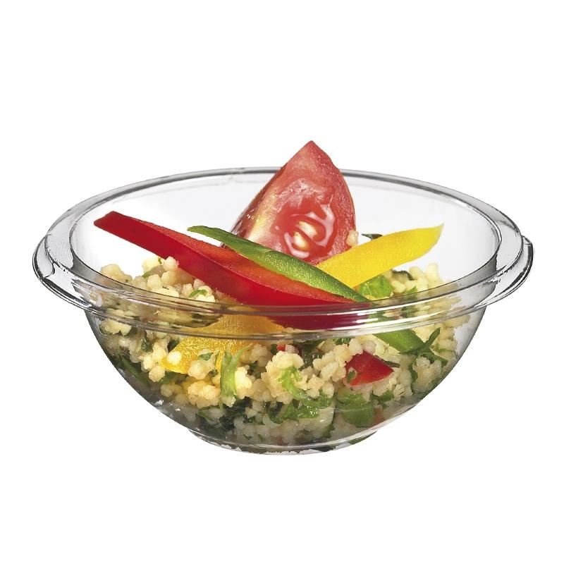 Mini Bol Ensalada Transparente 100 ml