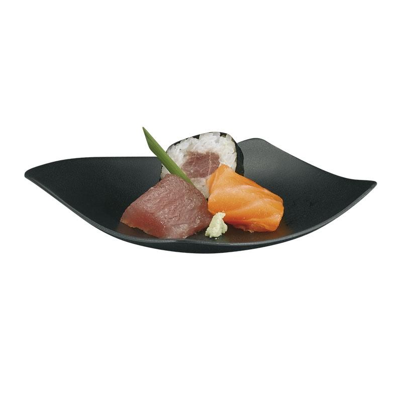 Plato de Cóctel Negro