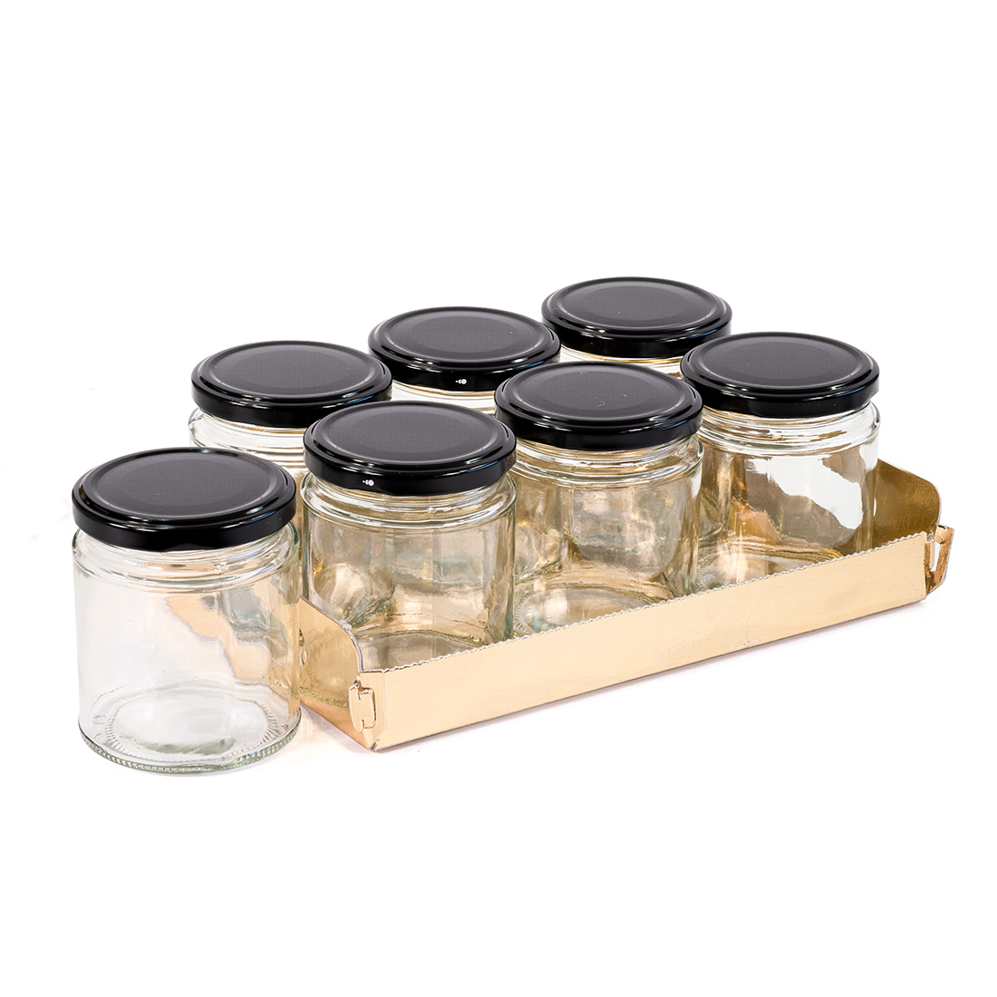 Tarro de Cristal 212 ml con Tapa