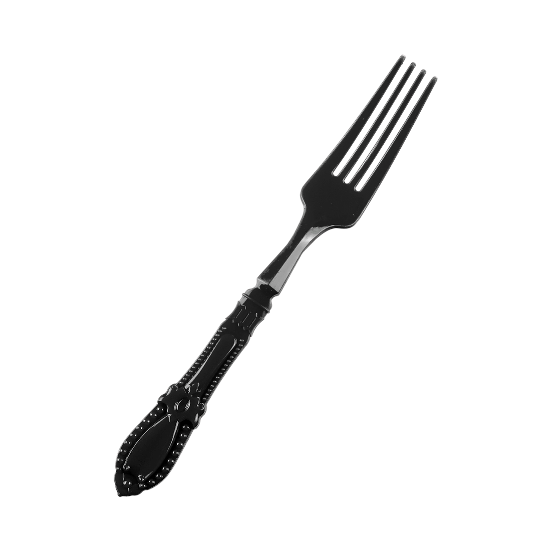 Mini Tenedor Barroco Negro