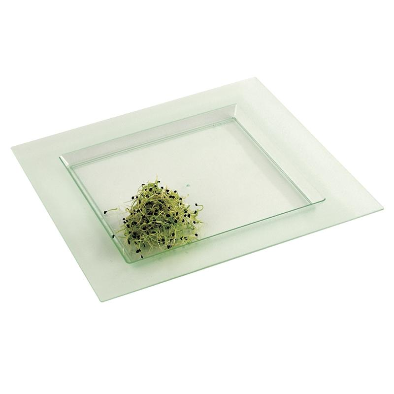 Bandeja Diamant Verde Transparente · ref PS31130