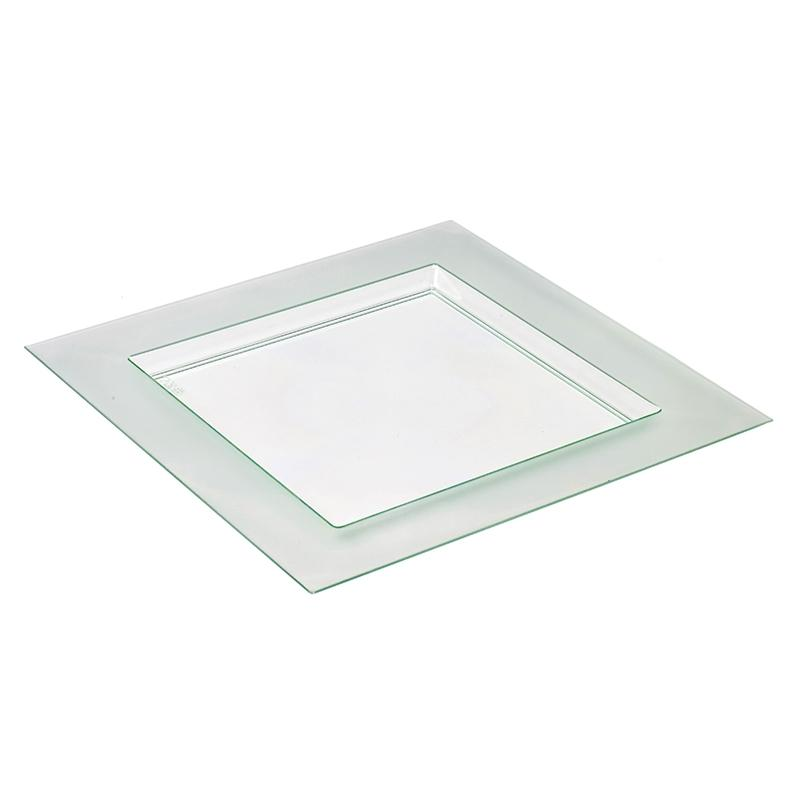 Bandeja Diamant Verde Transparente · ref PS50500