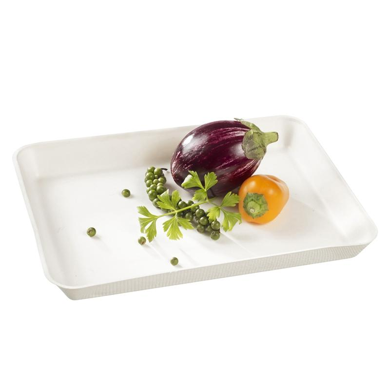 Plato Kanopée Blanco de Pulpa · ref VF40181