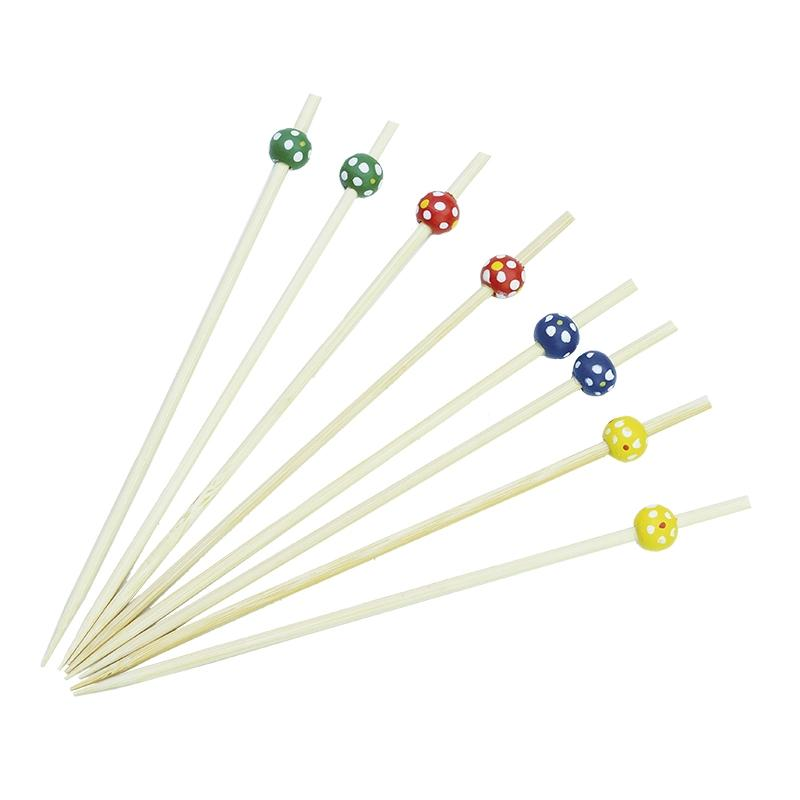 Brocheta de Bambú Lunares