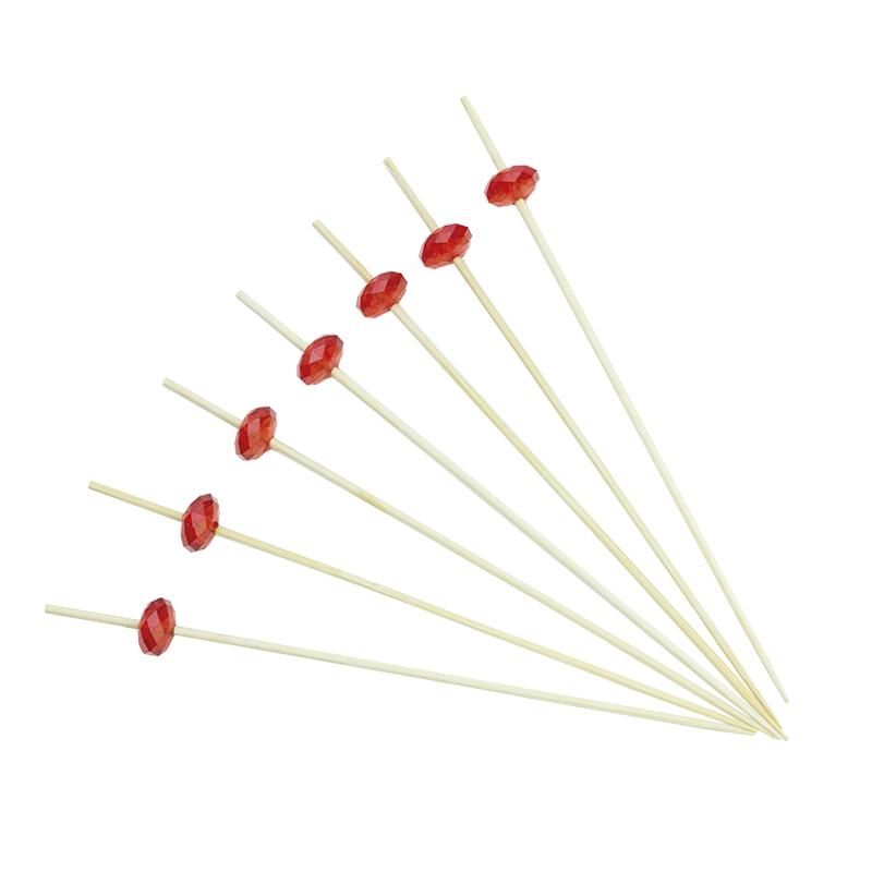 Brocheta Diamante Rojo