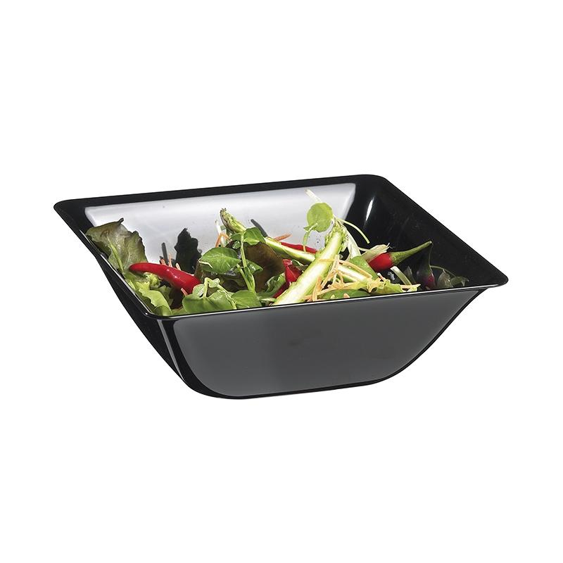 Ensaladera Fluid Negra · ref PS50250
