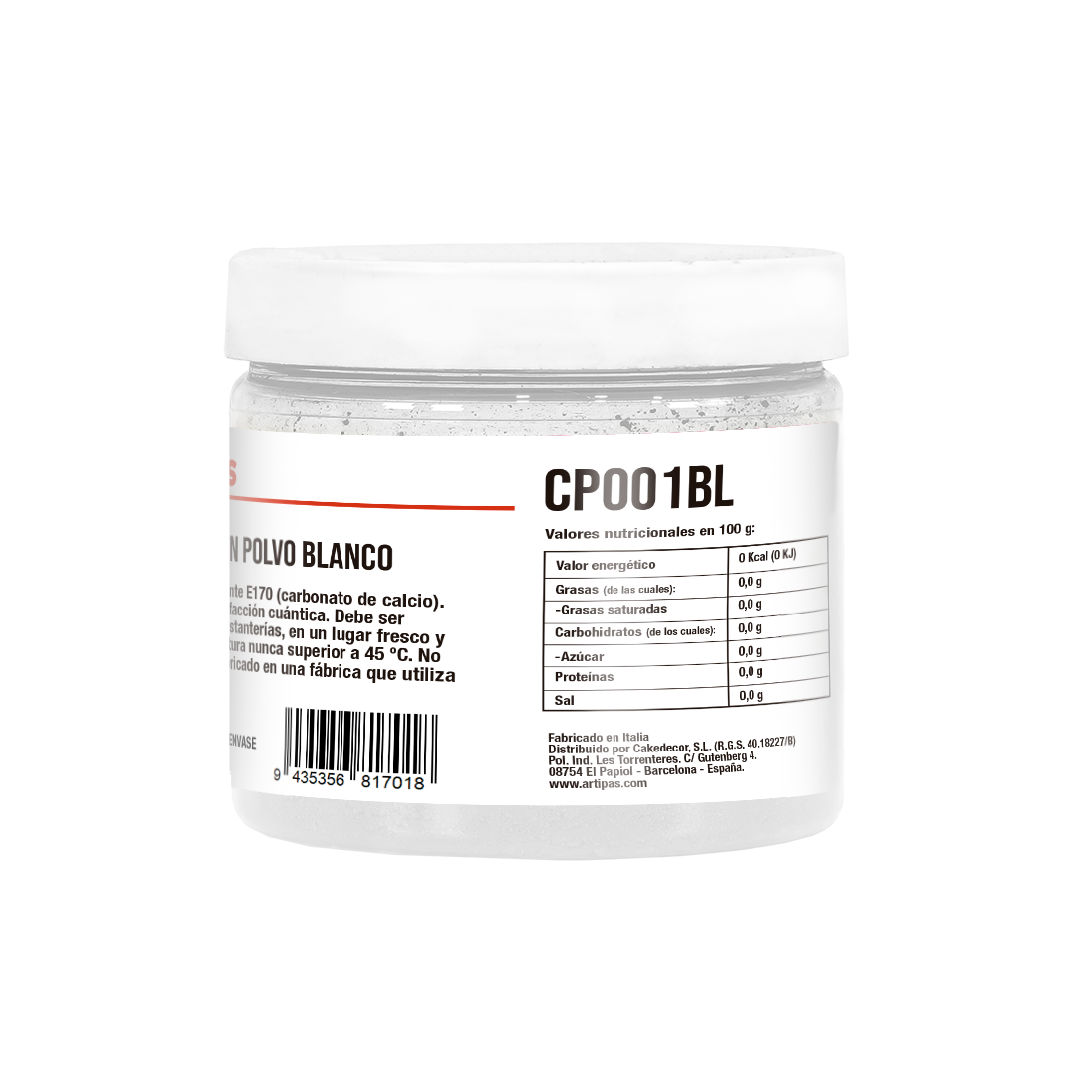 Colorante Blanco Lipo/Hidro Soluble