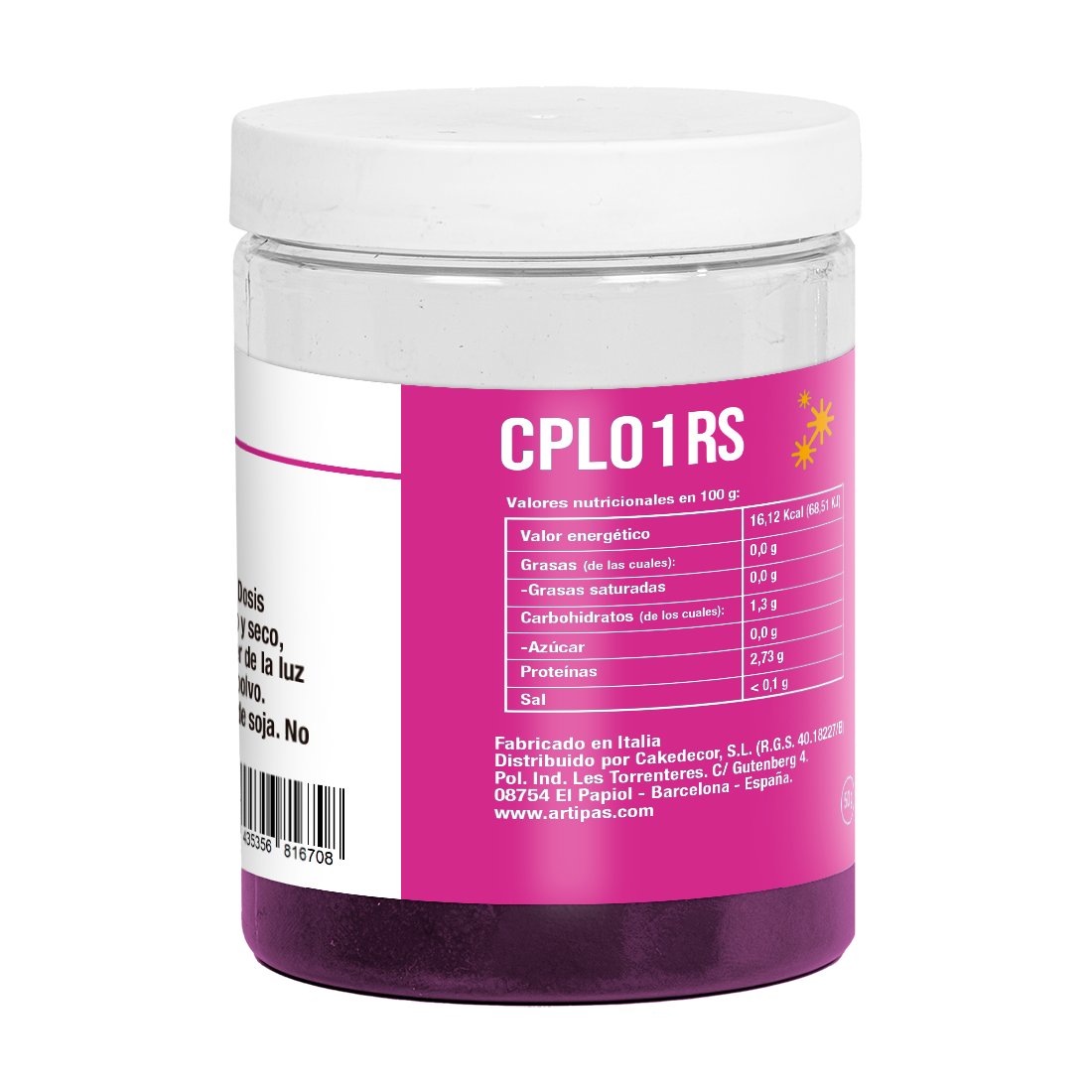 Colorante Rosa Liposoluble en Polvo