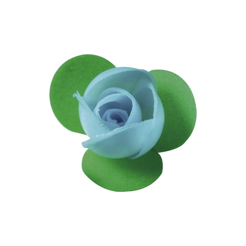 Nueva Rosa 3 H. Azul Caja Personalizada