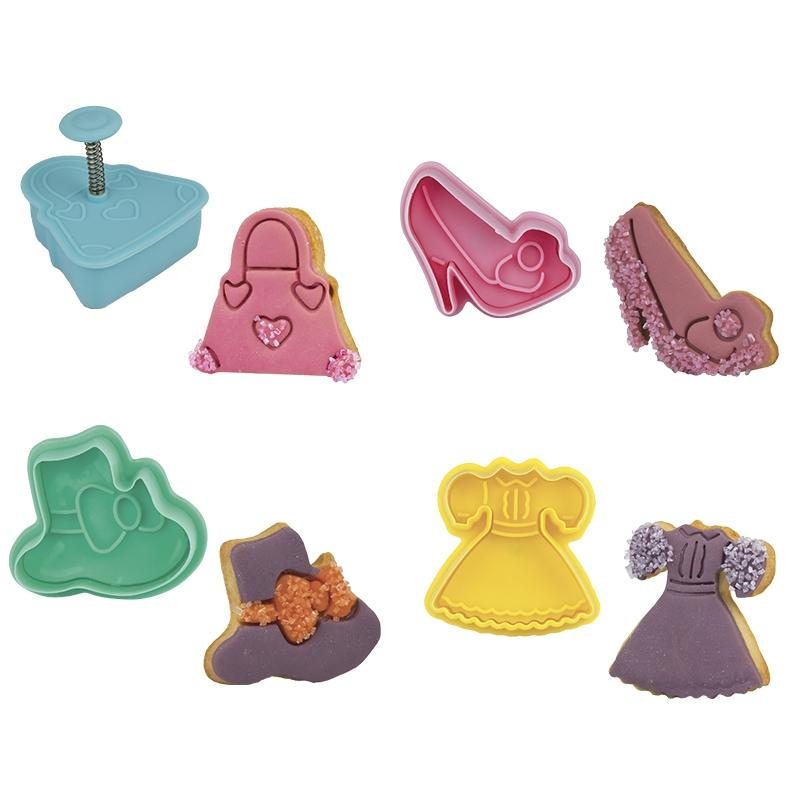 Set 4 Cortantes Complementos con Expulsor