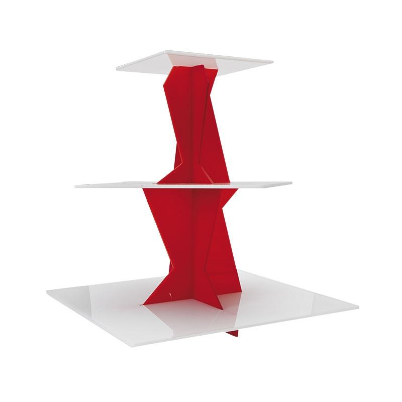 Soporte Eles Rojo 2 Pisos