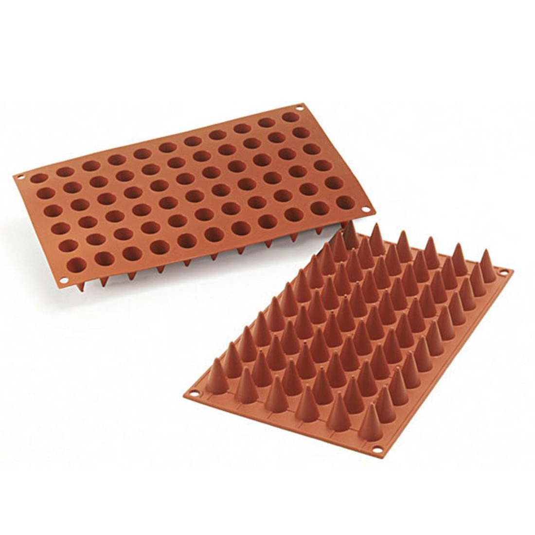 Placa Silicona Conos 1,8 Cm Alto 3 Cm 66 Moldes