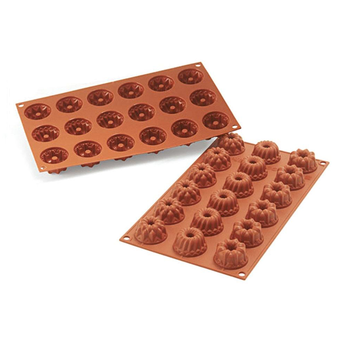 Placa Silicona Mini-Fantasy 4 Cm Alto 2,2 Cm 18 Moldes