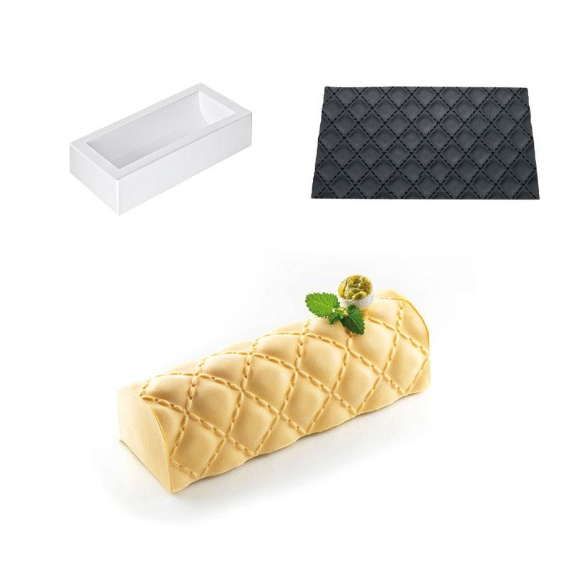Kit Molde de Silicona + Lámina Matelassé