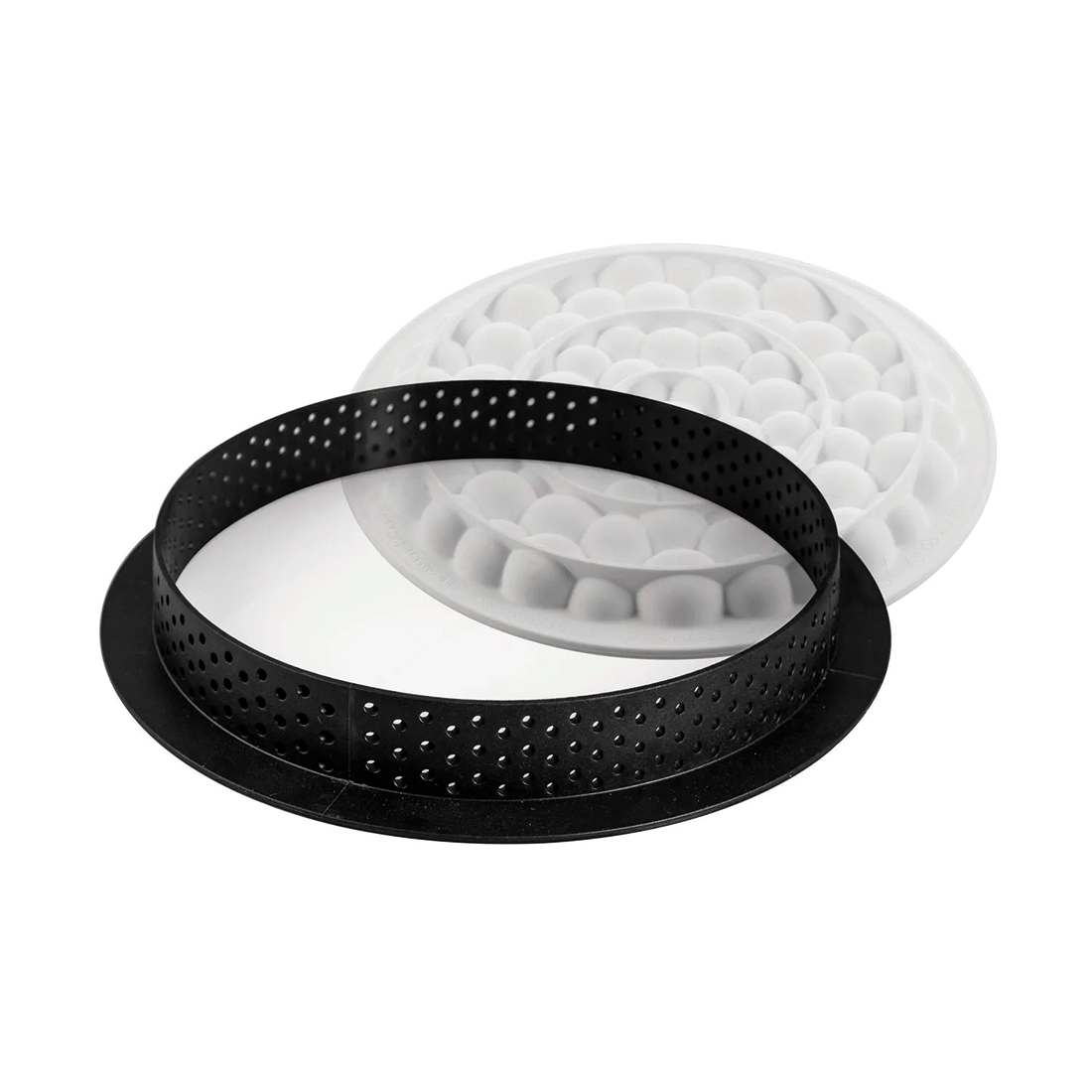 Set Molde de Silicona Tarta Burbujas + Cortador · ref MOL20403