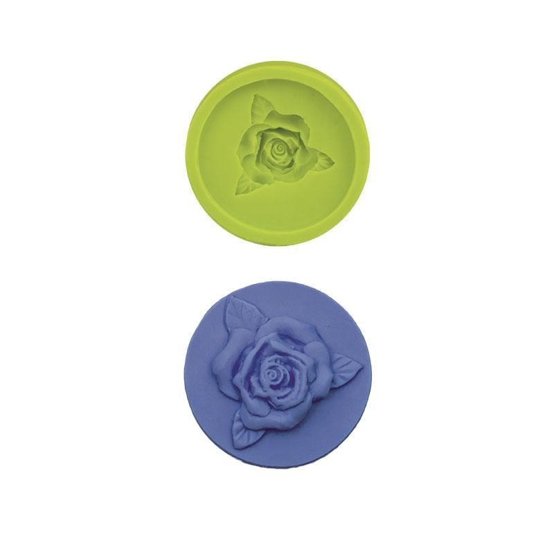 Molde de Silicona para Fondant Rosa