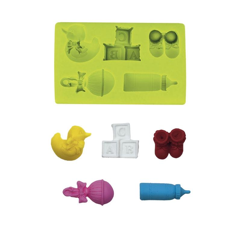 Molde de Silicona para Fondant · ref MSV025