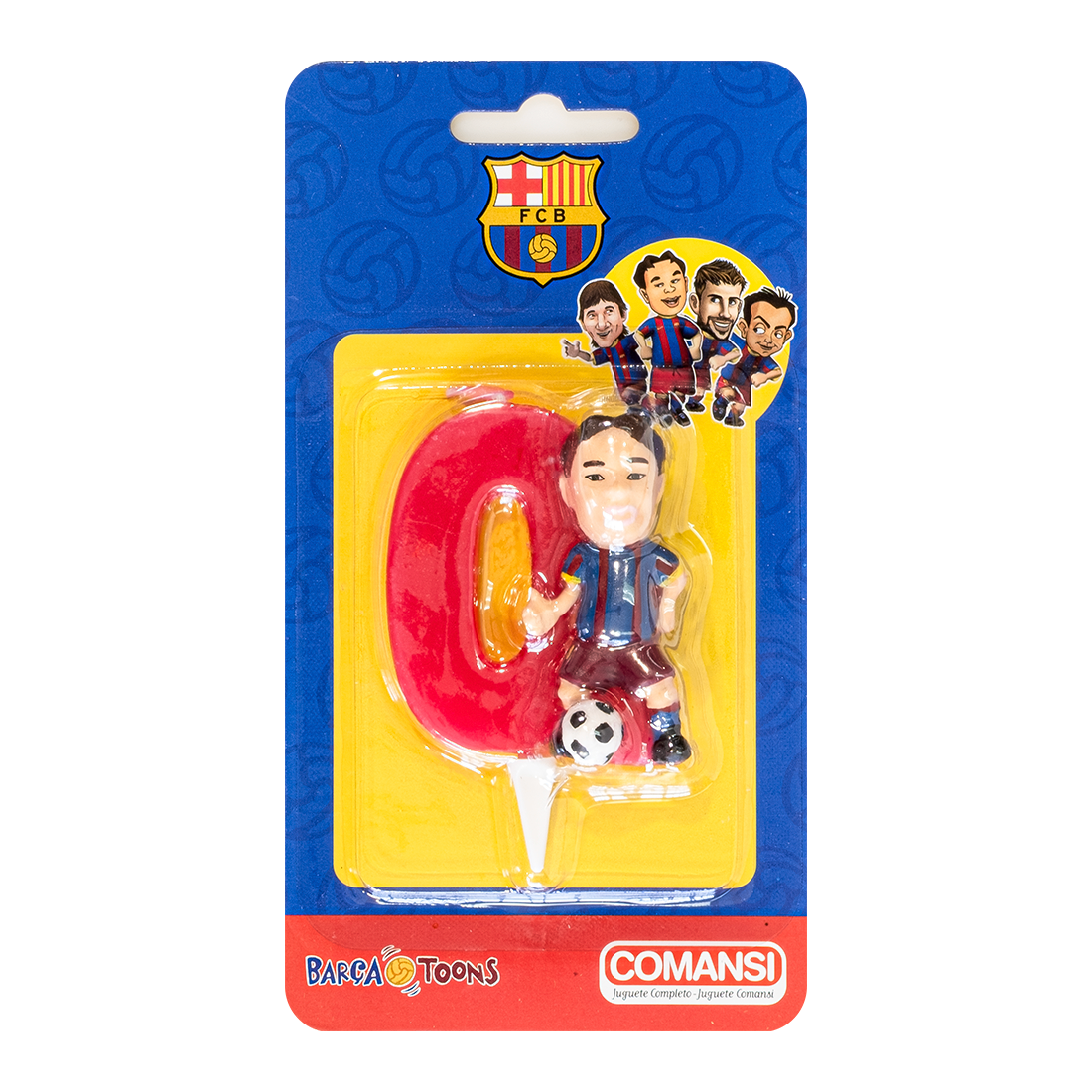 Velas Barça Toons Nº 0