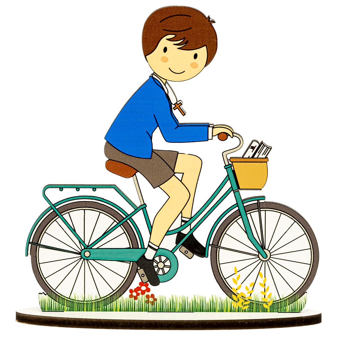 Niño Comunión *En bicicleta*