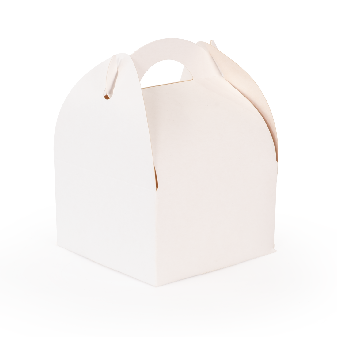 Caja Asa Blanca 10,5X10,5X6 cm. Anónima (50 u.)